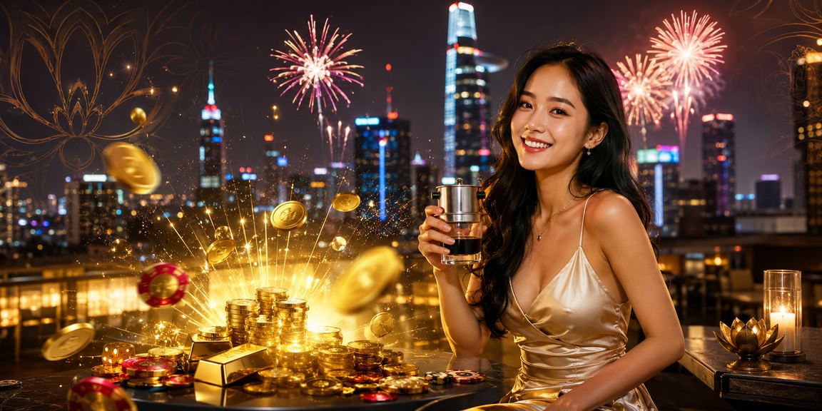 Không gian cà phê tại TP. Hồ Chí Minh gợi nhớ phong cách nhận thưởng hoàn trả trực tuyến